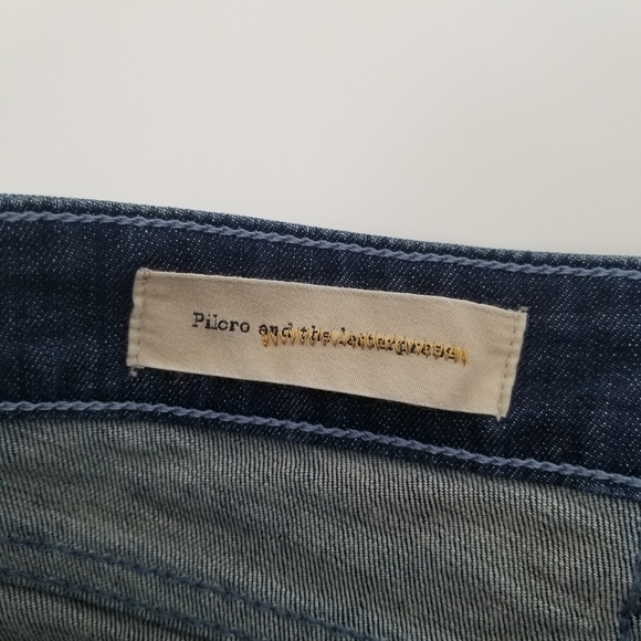 Anthropologie Pilcro Stet Slim Bootcut Jeans Dark Wash Size 26 - Picture 2 of 14